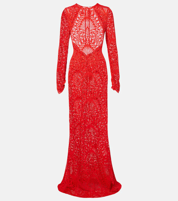  Alexandra Miro Alexandra Miro Isabella Lace Maxi Dress 