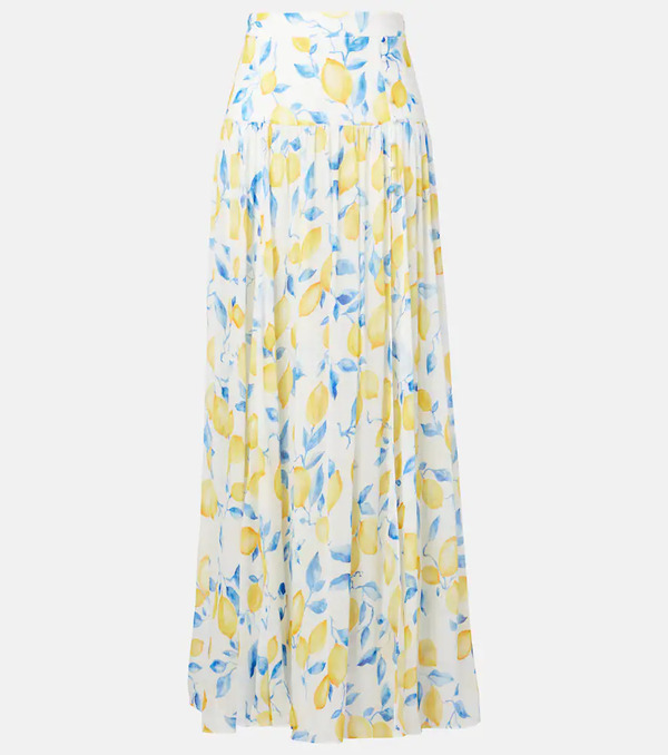  Alexandra Miro Alexandra Miro Jamie Sheer Maxi Skirt 