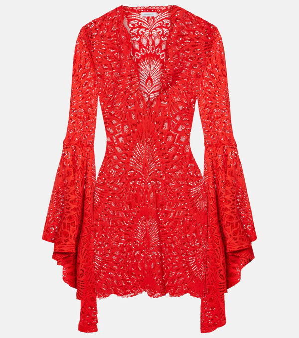  Alexandra Miro Alexandra Miro Kara Lace Beach Dress 