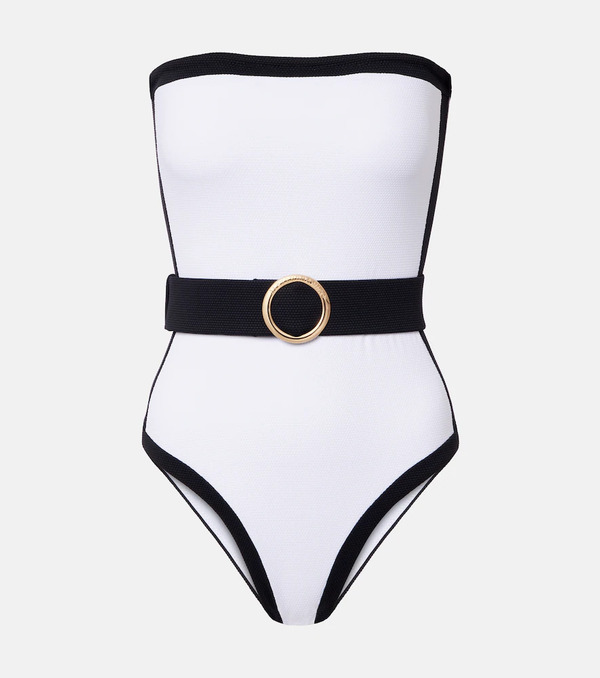  Alexandra Miro Alexandra Miro Whitney Belted Swimsuit 
