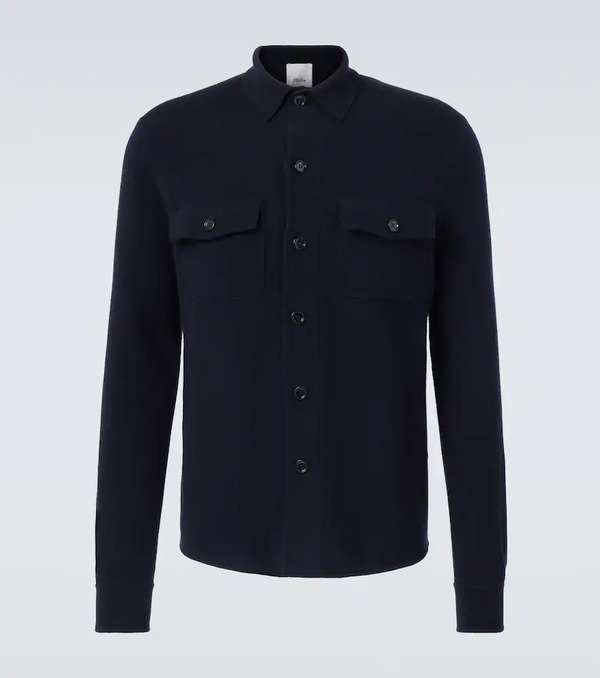  Allude Allude Wool And Cashmere Overshirt 
