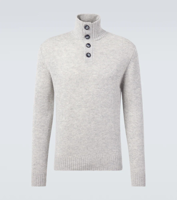  Allude Allude Wool And Cashmere Turtleneck Sweater 
