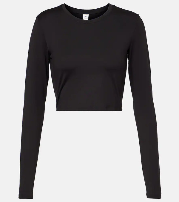  Alo Yoga Alo Yoga Alosoft Cropped Technical Top 