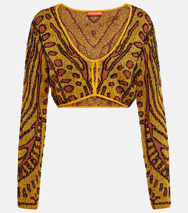  Altuzarra Altuzarra Damisi Cropped Cardigan 