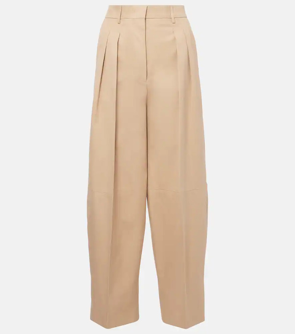 Altuzarra Altuzarra Dash High-rise Cotton Wide-leg Pants 