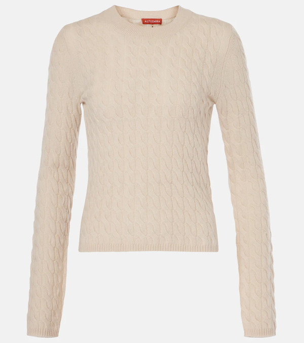  Altuzarra Altuzarra Milla Cable-knit Cashmere Sweater 