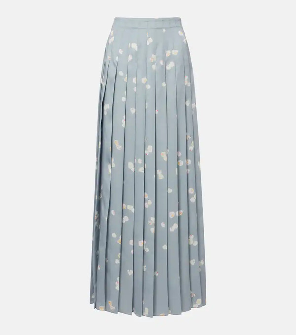  Altuzarra Altuzarra Monti Floral Pleated Midi Skirt 