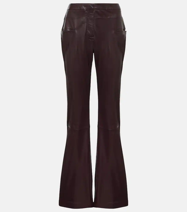  Altuzarra Altuzarra Serge Leather Bootcut Pants 