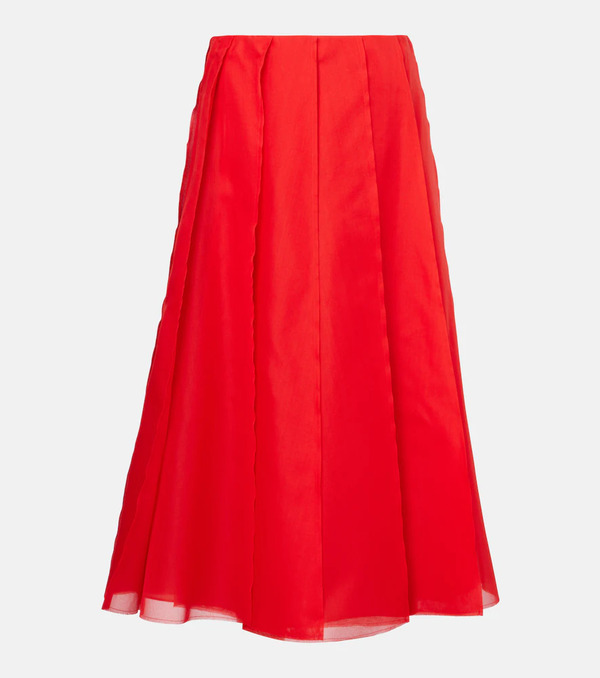  Altuzarra Altuzarra Silk Organza Midi Skirt 