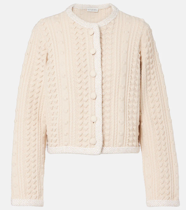 Altuzarra Altuzarra Stef Wool-blend Cardigan 