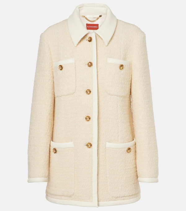  Altuzarra Altuzarra Wool And Cotton Coat 