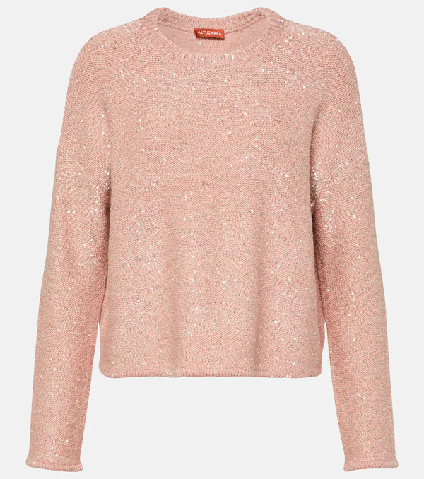  Altuzarra Altuzarra Yasworth Metallic Knit Sweater 