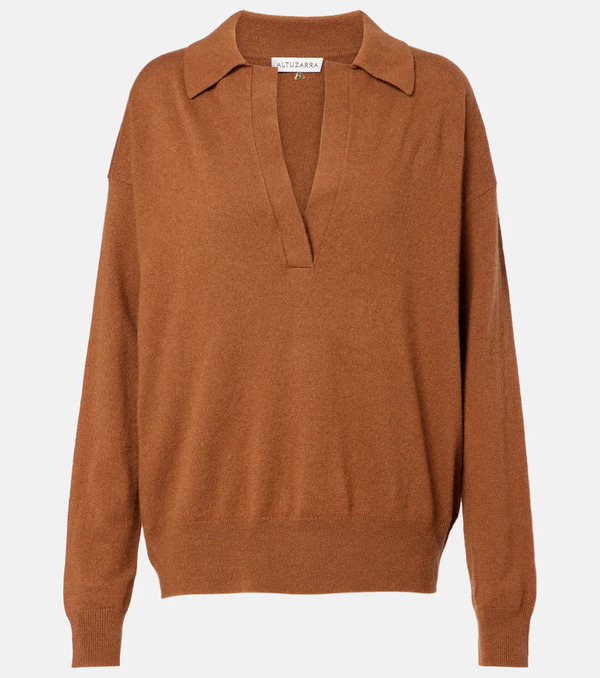  Altuzarra Altuzarra Zaq Cashmere Polo Sweater 
