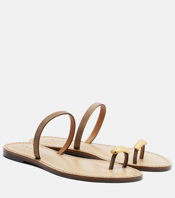  Amanu Amanu Kibera Suede Sandals 