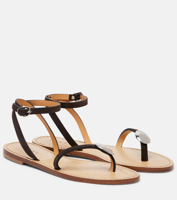  Amanu Amanu Senegal Leather Sandals 