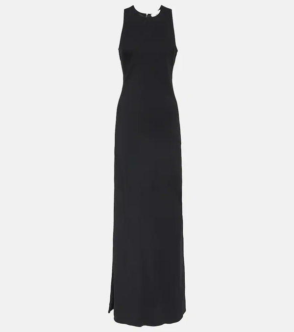  Ami Paris Ami Paris Jersey Maxi Dress 