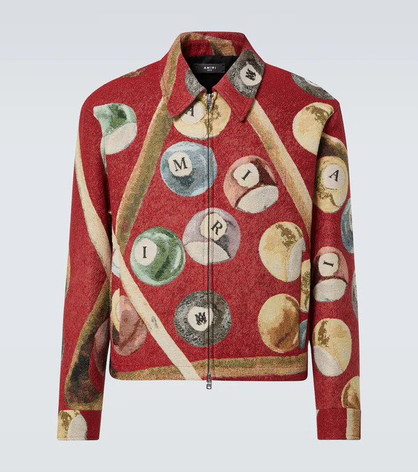  Amiri Amiri Billiards Tapestry Blouson 