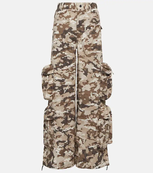  Amiri Amiri Camouflage Cotton Cargo Pants 