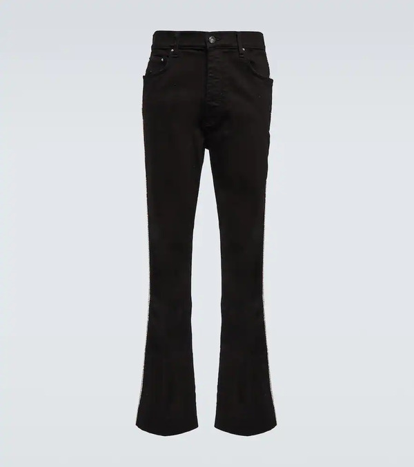  Amiri Amiri Embellished Bootcut Jeans 