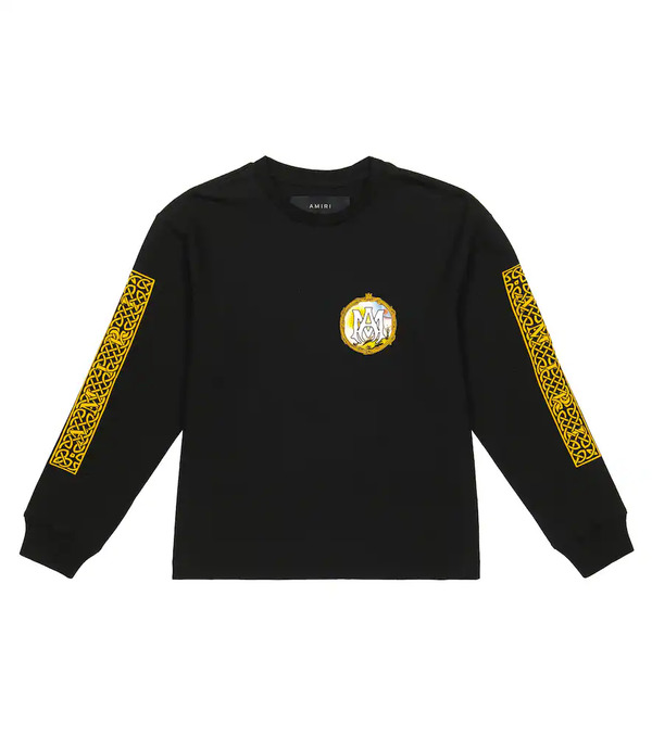  Amiri Kids Amiri Kids Printed Long-sleeve T-shirt 