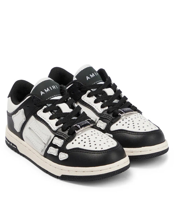  Amiri Kids Amiri Kids Skel Leather Sneakers 