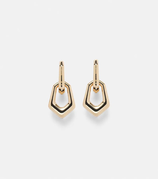  Ananya Ananya Carved 18kt Gold Earrings 