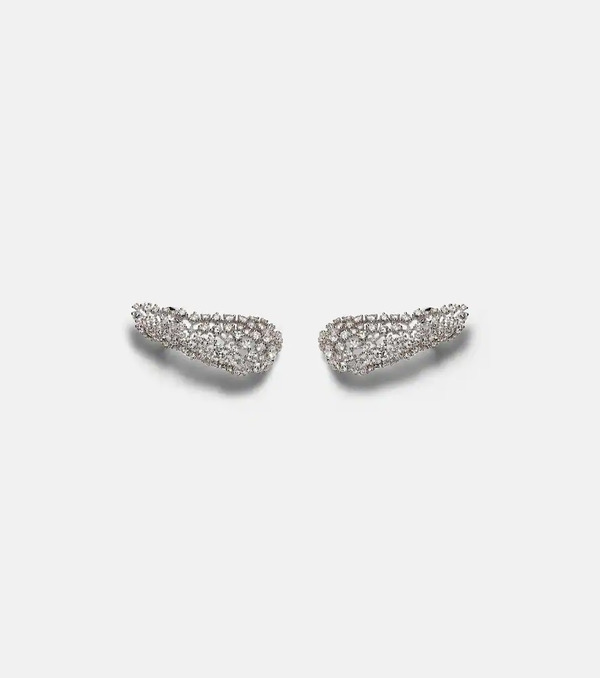  Ananya Ananya Scatter 18kt White Gold Earrings With Diamonds 