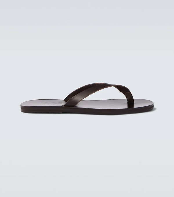  Ancient Greek Sandals Ancient Greek Sandals Solon Leather Thong Sandals 