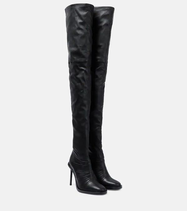  Ann Demeulemeester Ann Demeulemeester Adna Over-the-knee Leather Boots 