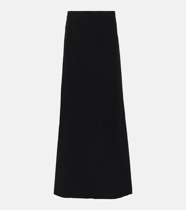  Ann Demeulemeester Ann Demeulemeester Virgin Wool Maxi Skirt 