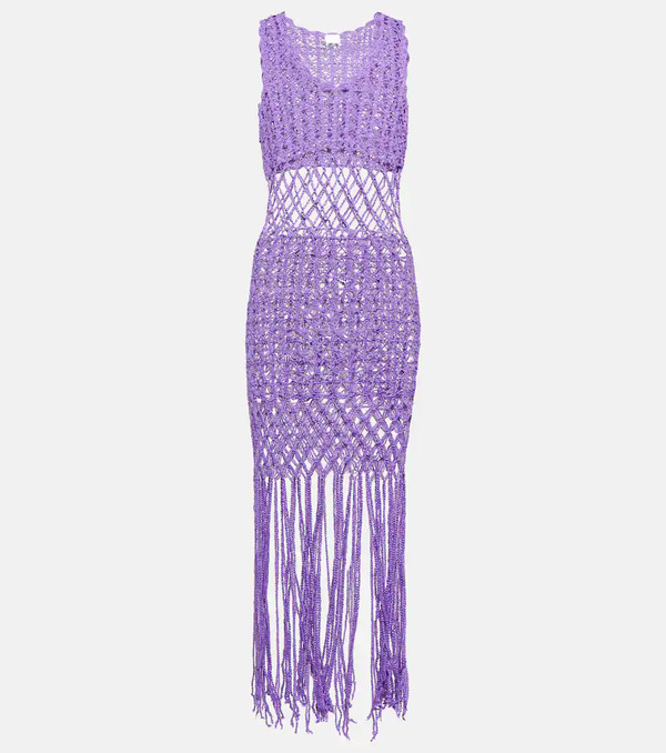  Anna Kosturova Anna Kosturova Crochet Minidress 