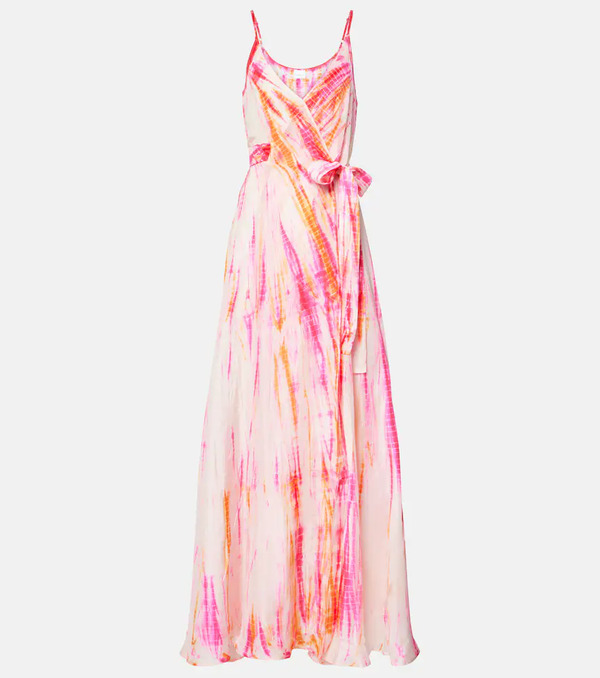  Anna Kosturova Anna Kosturova Silk Maxi Dress 