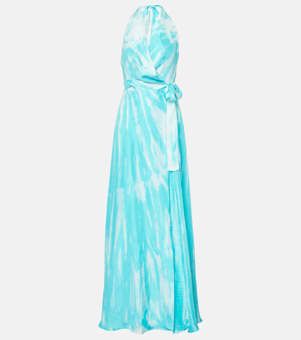  Anna Kosturova Anna Kosturova Silk Maxi Dress 