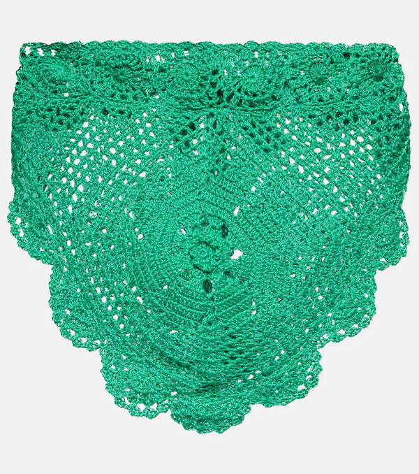  Anna Kosturova Anna Kosturova Triangular Crochet Top 