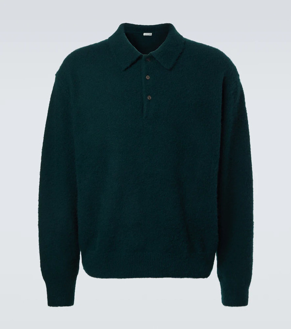  A.presse A.presse Cashmere Polo Sweater 