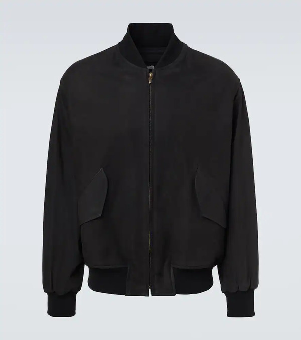  A.presse A.presse Suede Blouson Jacket 