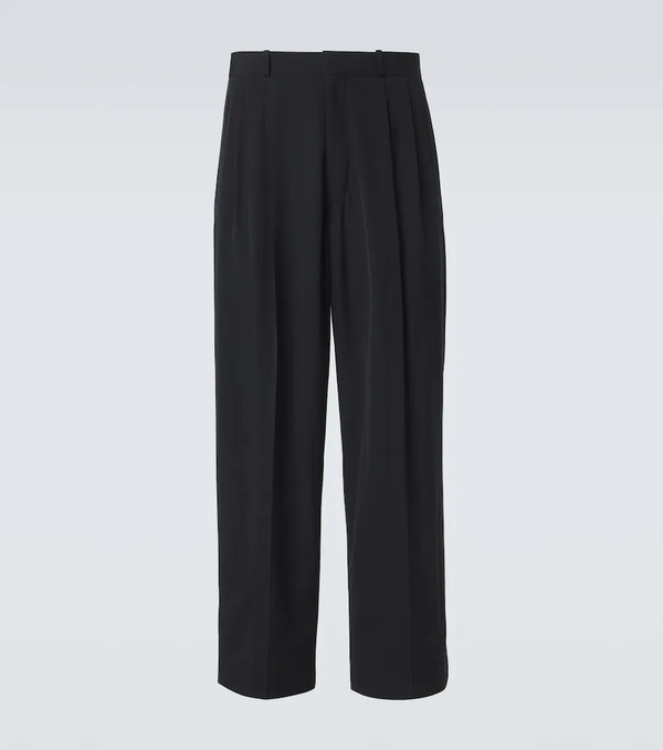  A.presse A.presse Wool-blend Wide-leg Pants 
