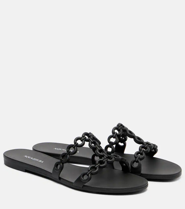  Aquazzura Aquazzura Infinity Chain Jelly Sandals 