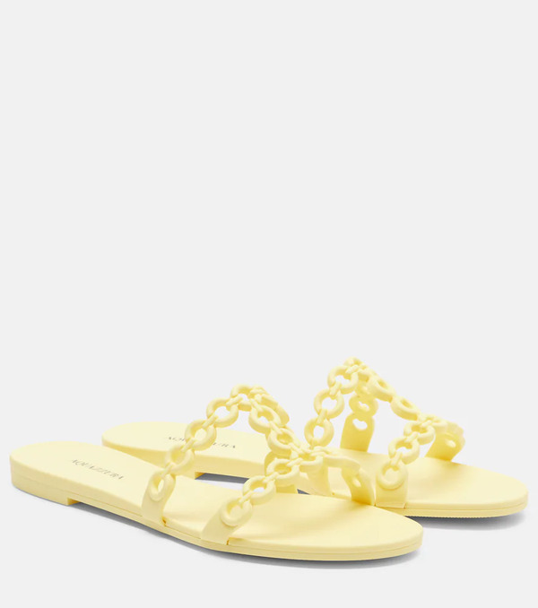  Aquazzura Aquazzura Infinity Chain Jelly Slides 