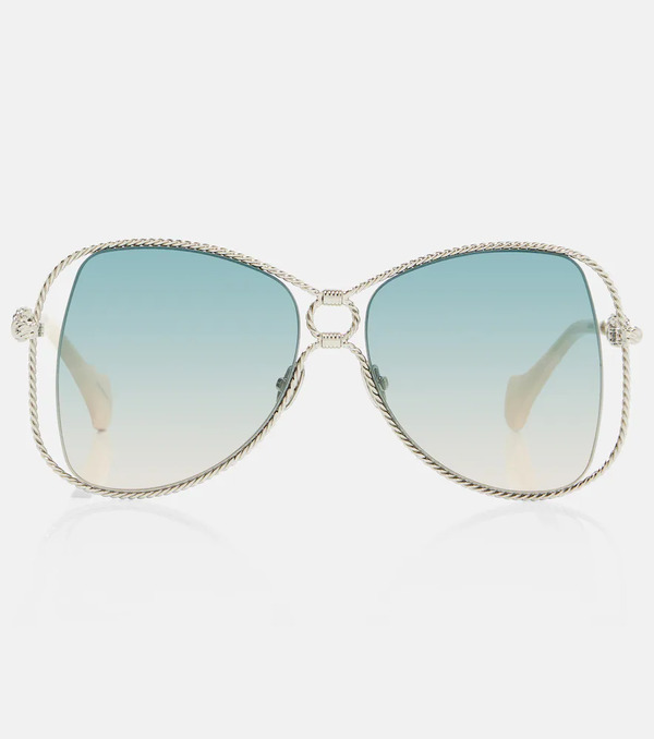  Aquazzura Aquazzura Malibu Oversized Sunglasses 