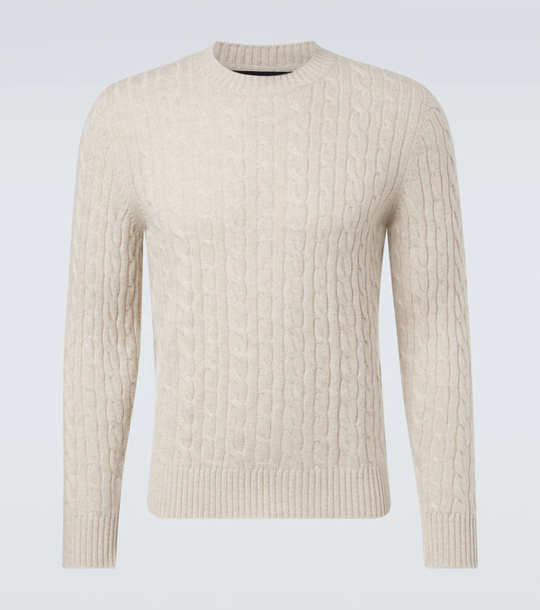  Arch4 Arch4 Cable-knit Cashmere Sweater 