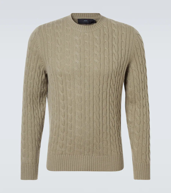  Arch4 Arch4 Duke Street Cable-knit Cashmere Sweater 