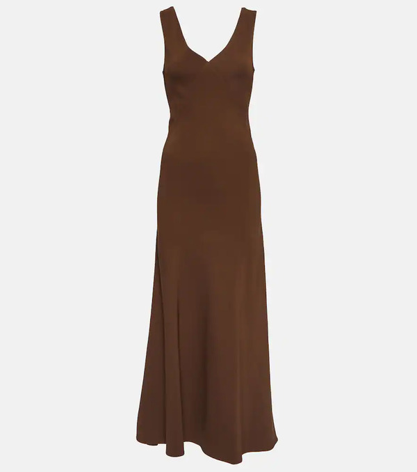  Asceno Asceno Bordeaux Slip Dress 