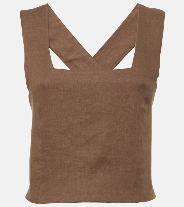  Asceno Asceno Cozumel Linen Tank Top 