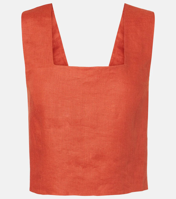  Asceno Asceno Cozumel Linen Top 