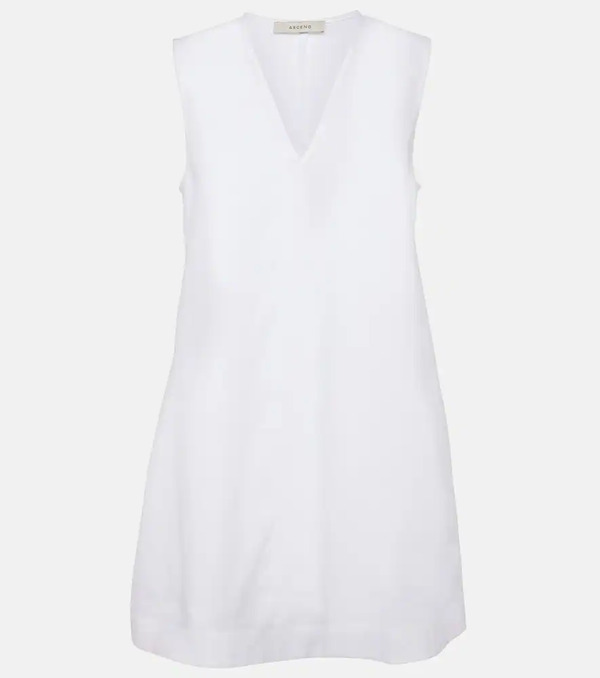  Asceno Asceno Derya Linen Minidress 