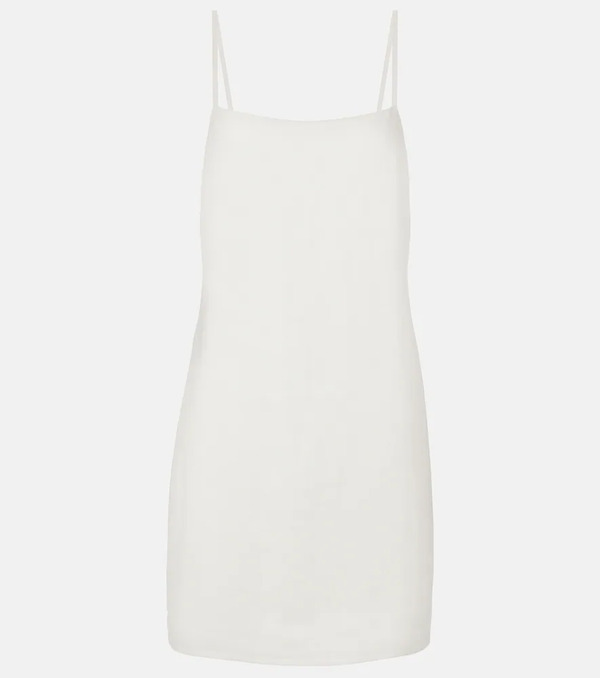  Asceno Asceno Geneva Linen Minidress 