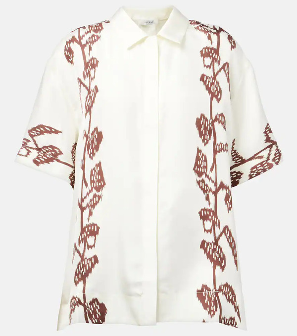  Asceno Asceno Montauk Silk Twill Shirt 