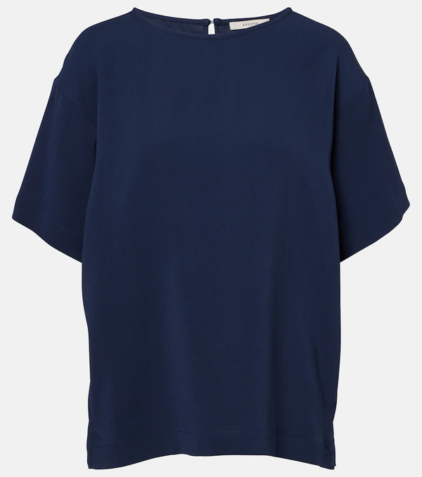  Asceno Asceno Talia Crãªpe T-shirt 