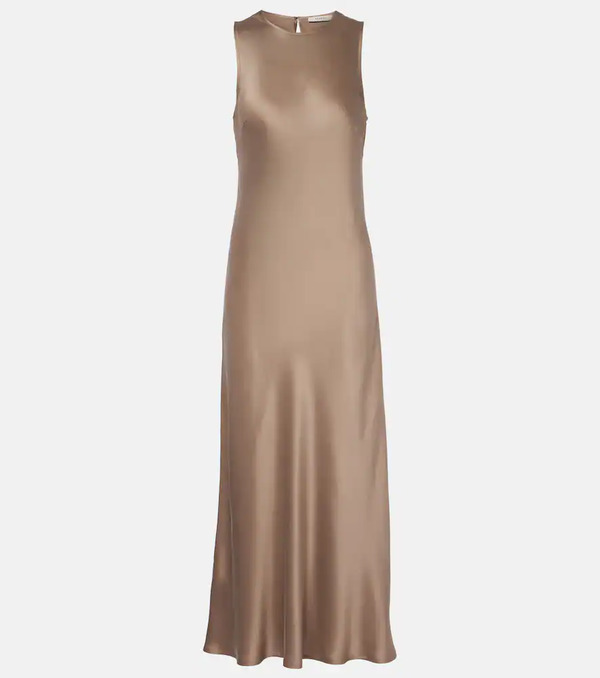  Asceno Asceno Valencia Silk Charmeuse Maxi Dress 